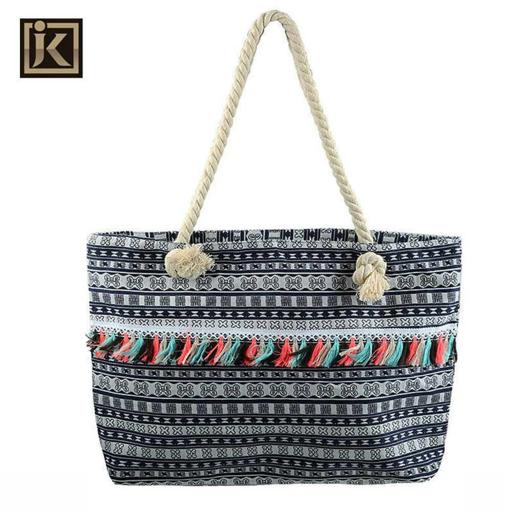 boho beach tote