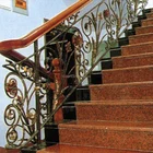 Building Materials Color Block Granite Interior Nature Stone Stair Steps For Hotel Interior Decoration