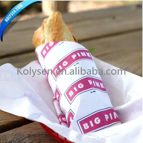 burger wrapping paper burger wrapping paper