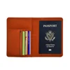 OEM Universal Ultra slim Passport Leather Case Wallet Passport holder with Card slot
