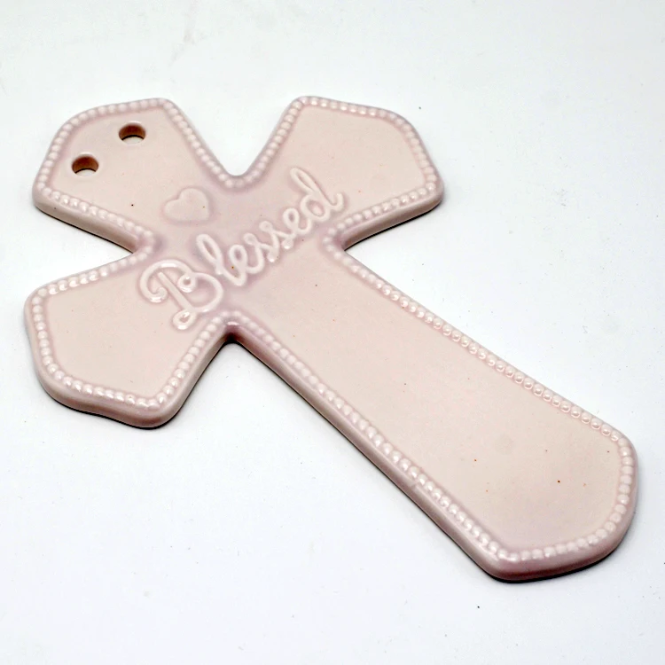 Decorations custom tree pendants church religious ceramic christian products (2).jpg