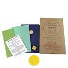 Zero Waste Vegan Reusable Food Wrap/ Good Quality 100% Organic Cotton Beeswax Food Wraps