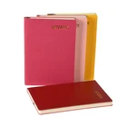 In Stock Soft Leather Cover A5 Size Hardcover School Office Notebook