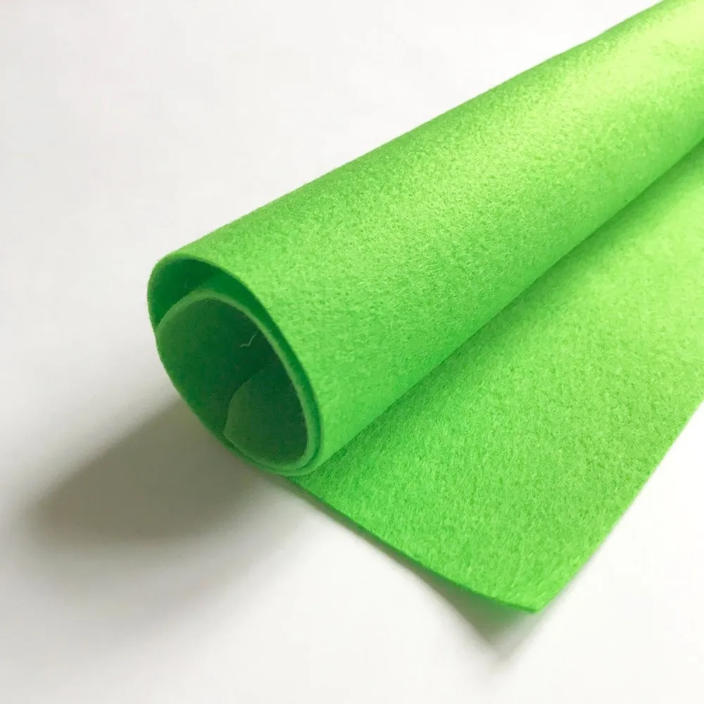 Sticky Back Self Adhesive Acrylic Felt Fabric Roll Olive Green Per