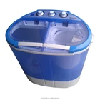 3.5kg mini twin tub semi automatic cheap washing machine with spin dry