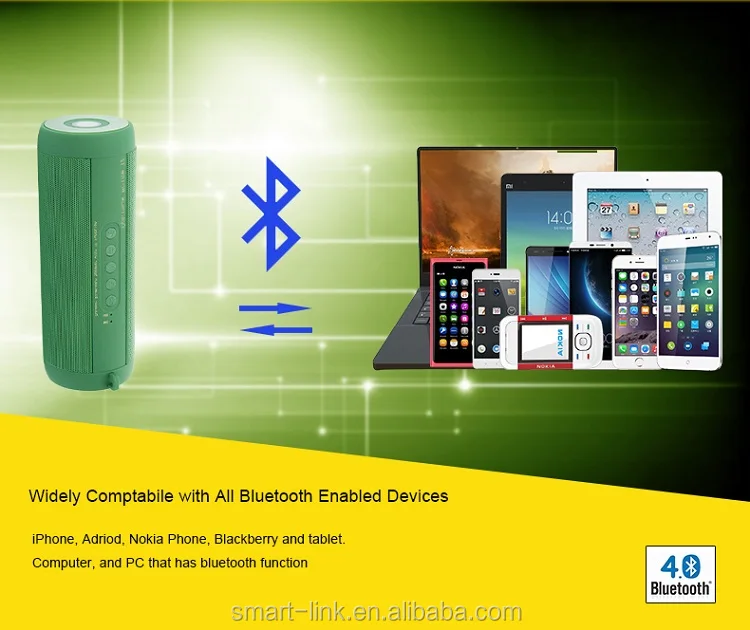 Professional waterproof with microphone outdoor Bluetooth speaker - ANKUX.COM