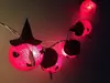 LED Halloween Witch cotton ball string lights