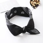 Custom multifunctional polyester bandana scarf headband square