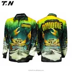 Long sleeve fishing shirts, fishing clothing sublimated wholesale