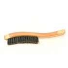 JDK High Quality Top Sell 360 Curved Wave Brush With 100% Boar Bristle Wholesale Wooden Paddle Hair Brushes