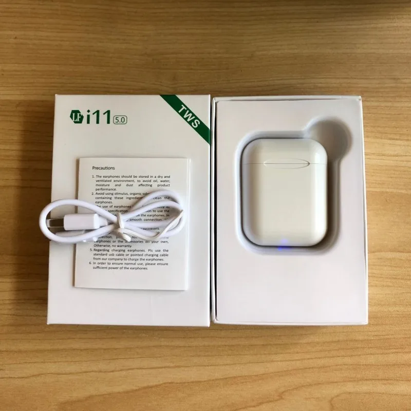 2019 Advanced Siri Earbud Mini In Ear Wireless Earphone i11 TWS - ANKUX.COM