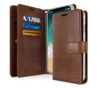 Logo printing personalised leather phone case uk Multi function leather phone case for iphone 8 plus