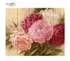 GT429 flower design wooden oil painting by numbers for wholesale