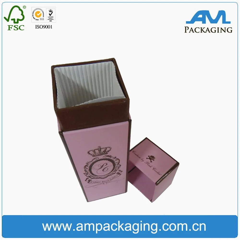 perfume bottle gift box cosmetic paper setup rectangle packaging