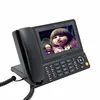 Black LCD Touch Screen Wireless Ip Phone Support Video Phone Call
