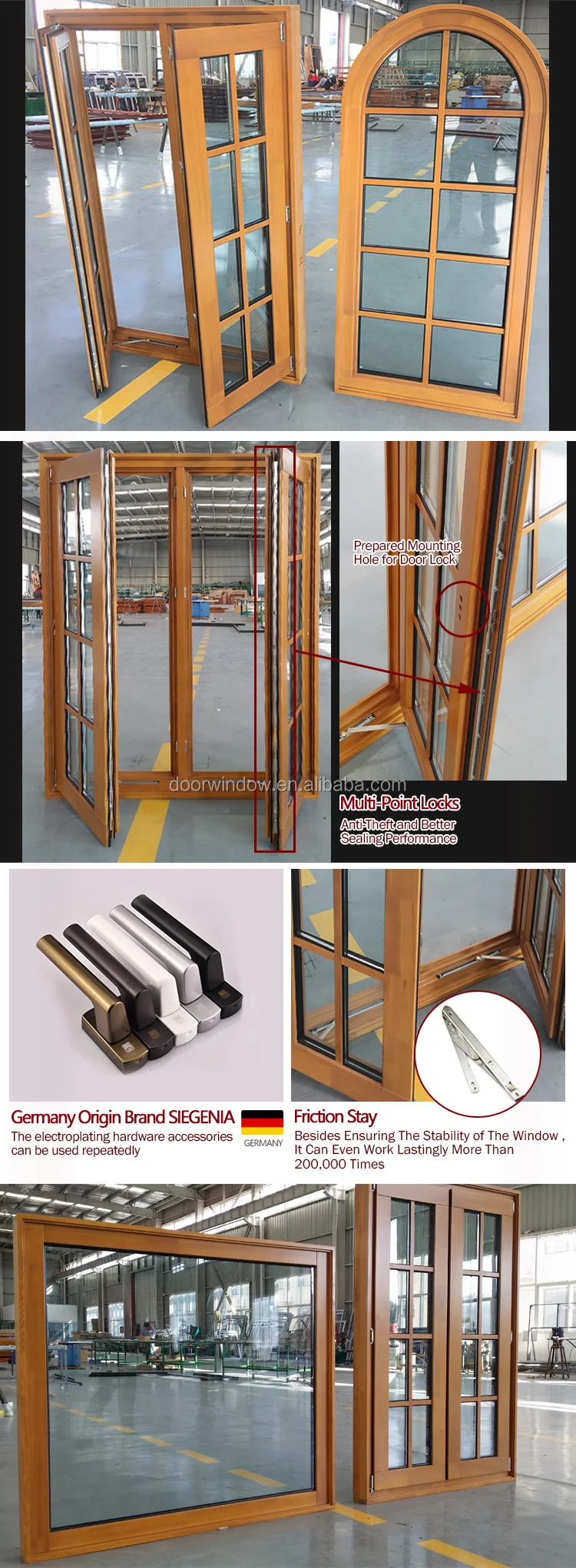 China Manufactory arch window solutions grill frame