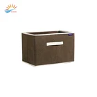 Custom rectangular cloth folding storage box with handle