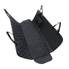 waterproof and machine washable pet seat cover for most cars for travel
