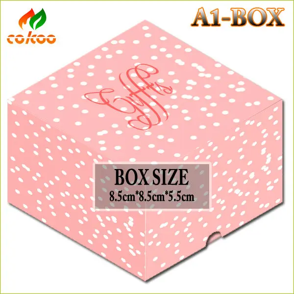 2014 new hot sell simple style pink gift box watch box