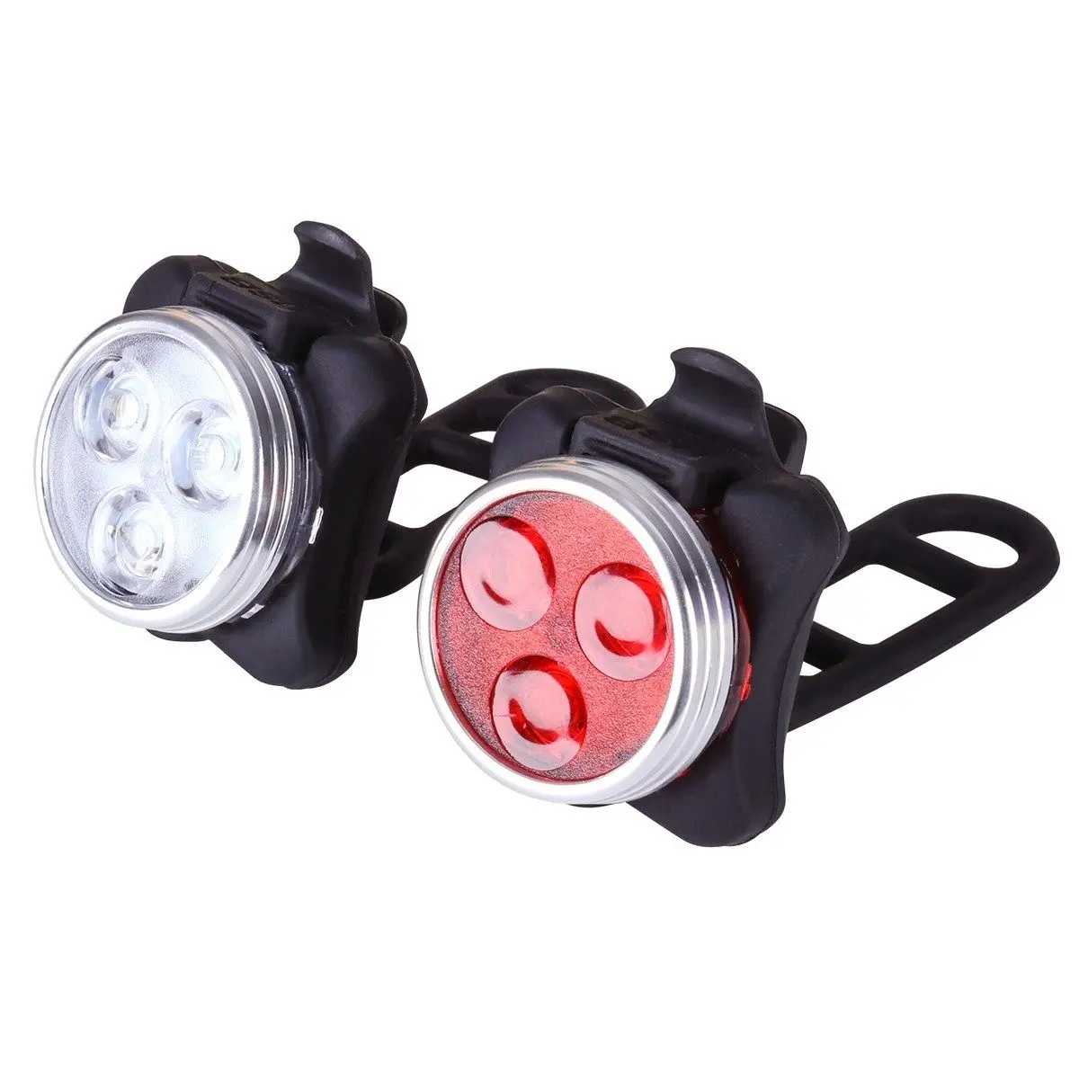 USB Rechargeable Outdoor Camping LED Biker Lights Set Headlight Taillight Caution Front Back Bicycle Lights
USB Rechargeable Outdoor Camping LED Biker Lights Set Headlight Taillight Caution Front Back Bicycle Lights