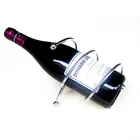 Retro Fashion Simple Home Decoration Wholesale Cast Iron Metal Spring Wine Display Rack
