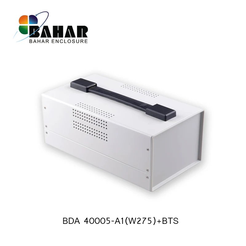 Iron tool box BDA40005-W275+BTS power coating iron enclosure with handle