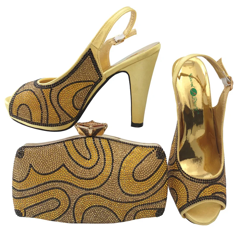 Nice Design Yellow Italian Shoes With Matching Bags Latest Rhinestone African ShoesC and Bags Set For Sale Women
Nice Design Yellow Italian Shoes With Matching Bags Latest Rhinestone African ShoesC and Bags Set For Sale Women