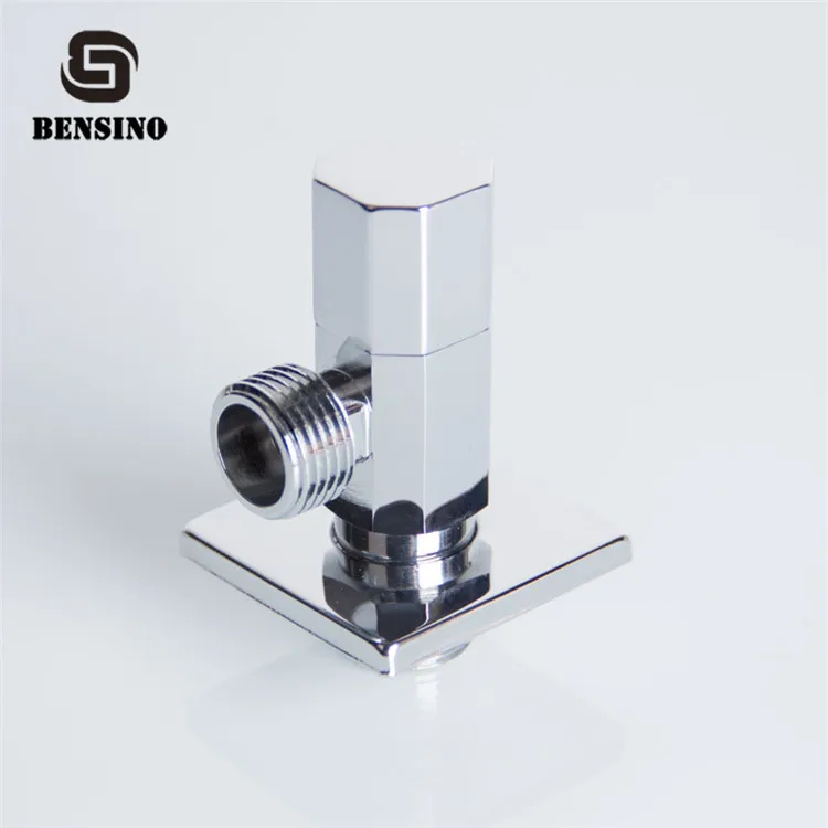 hot selling1/2 inch chrome plate brass angle water valve
