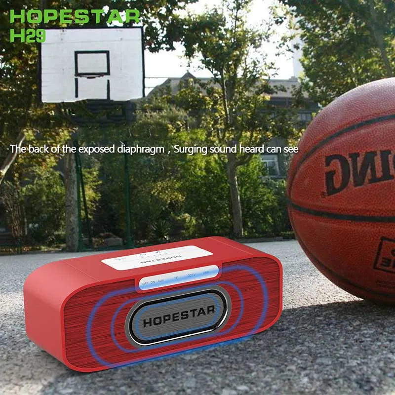 Wireless Round Bluetooth Speaker IPX6 waterproof Outdoor Speakers Subwoofer super Bass Stereo Music Effect Power Bank - ANKUX.COM
