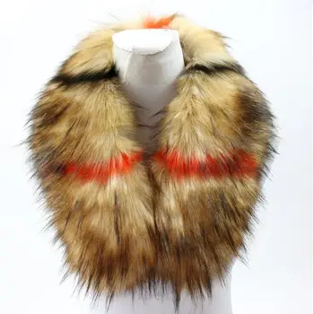 fur collars and scarves