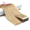 K.S WIGS 12 Inch Wholesale Mini Tape Measure Natural Hair Extensions Tape Russian Tape Hair Extensions