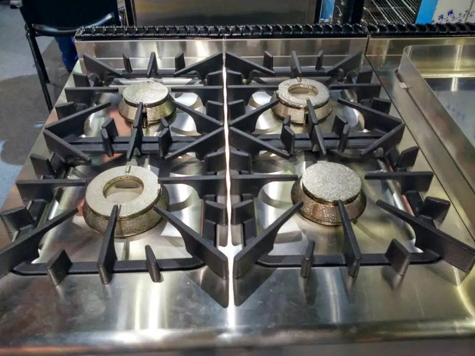 LPG Gas Range 2 Burners Furnace Boiler Pot Cooking Cooktops For Sale