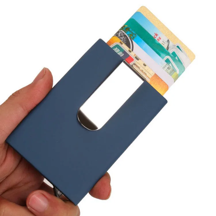 pu Aluminum RFID blocking automatic pop-up slim wallet money clip credit card case holder
pu Aluminum RFID blocking automatic pop-up slim wallet money clip credit card case holder