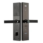 smart mortise fingerprint sliding glass door lock