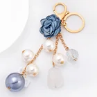fancy high quality crystal ball keychain Keyring Keychain