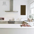 Super White Quartz Stone Kitchen Countertop vanity top or table Top