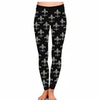 Custom digital printing mardi gras leggings