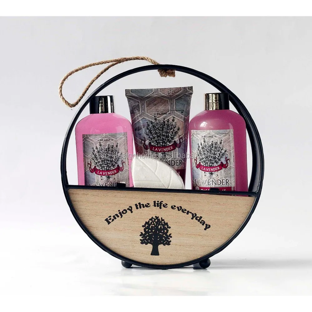 2018 most popular spa bath accessories gift set shower gel