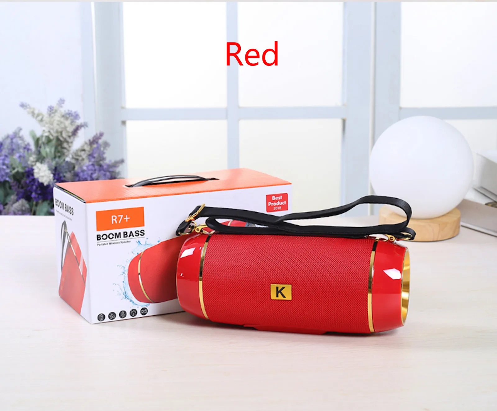 2*8W Big Sound 1800mA Big Battery Bluetooth Speaker Karaoke Audio with FM Radio SD TF Card Aux USB Port - ANKUX.COM