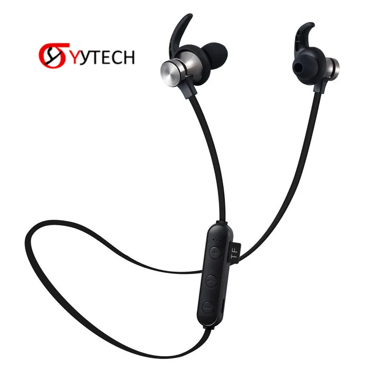 SYYTECH Hot selling XT22 Wireless sporty earphone TF card can be inserted V4.2 earphone neckband hanging headset, Black,red,blue
SYYTECH Hot selling XT22 Wireless sporty earphone TF card can be inserted V4.2 earphone neckband hanging headset, Black,red,blue