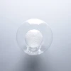 G9 screw hand made blown double wall borosilicate glass bulb shell with a innfer ball, led lamp cover&shade