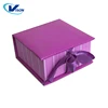 Bow-knot Folding Flip Candy Paper Box With String