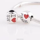 Hot New Product Hand Stamped Initial Charms I Love Beijing China State Charms D061C