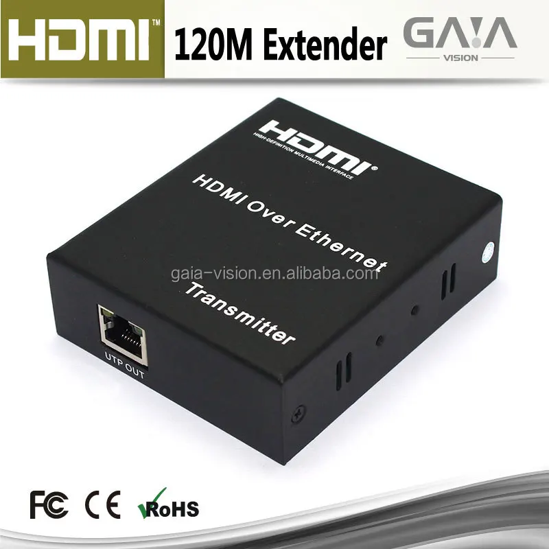 Hot selling HDMI Extender 30m 50m 60m 100m 120m with IR over cat5e/Cat6 cable Support 1080P 3D HDMI Extender 100m