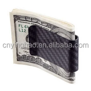 New style hot selling carbon fiber money clip