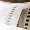 500Thread count 100% percale cotton sateen fabric for hotel bedding linen sheets