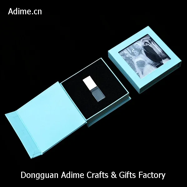 leather paper linen usb packing gift storage boxes