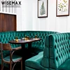 modern custom leather wood nightclub booth seating, restaurant club furnitures sofa restaurant booth