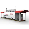 portable fuel tank container station