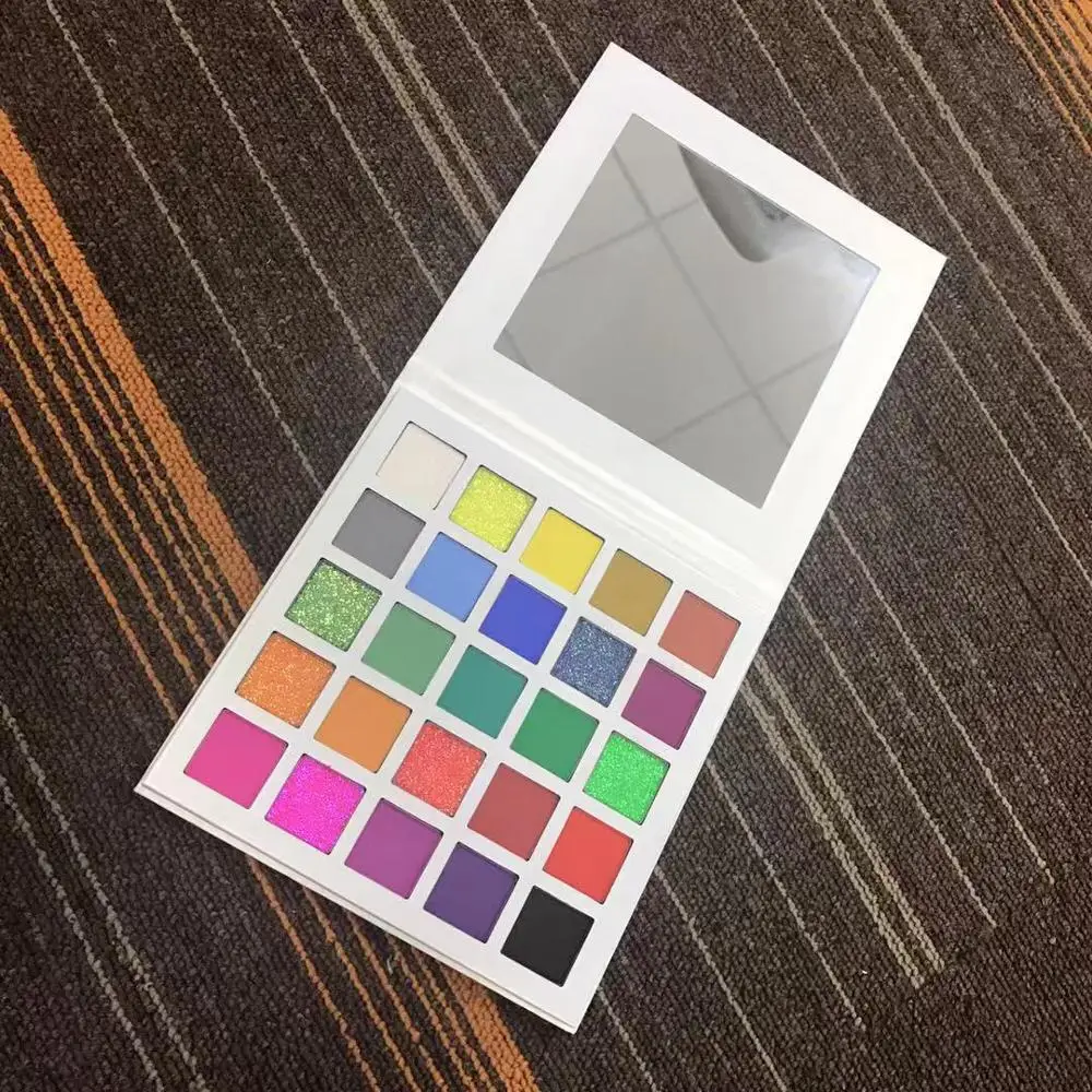 Wholesale Fashionable Private Label White Cardboard 25 Color Eyeshadow Palette
Wholesale Fashionable Private Label White Cardboard 25 Color Eyeshadow Palette